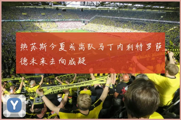 热苏斯今夏或离队马丁内利特罗萨德未来去向成疑
